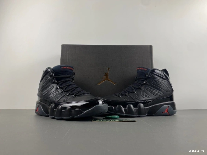  Bred  Retro 9 Patent 302370-014 Jordan 1006